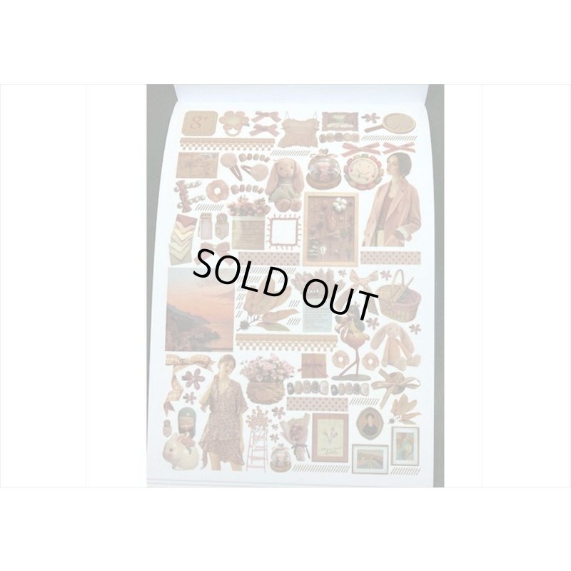 画像13: 50シート❕大きな和紙シール帳＊レッド・Neon＊海外製