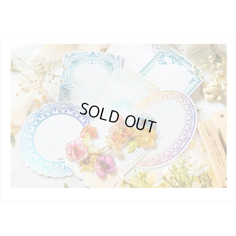 画像8: 七色に光るカードセット＊ホログラム＊いろいろ12枚＊海外製