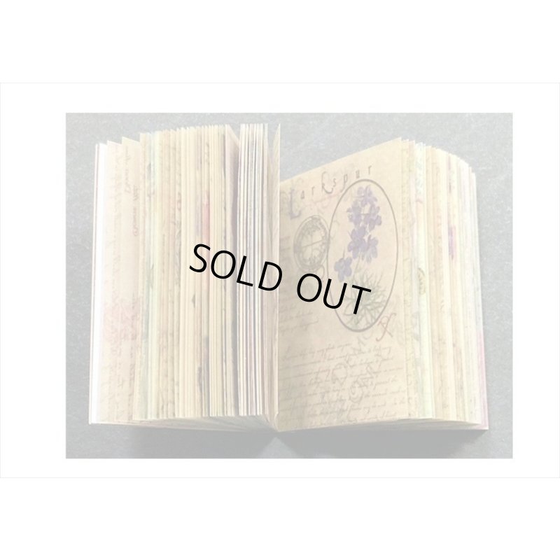 画像9: 小さなトレペブック＊フラワー＊100枚＊海外製