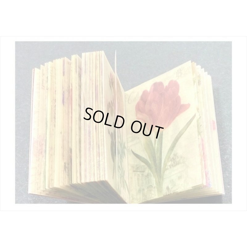 画像4: 小さなトレペブック＊フラワー＊100枚＊海外製