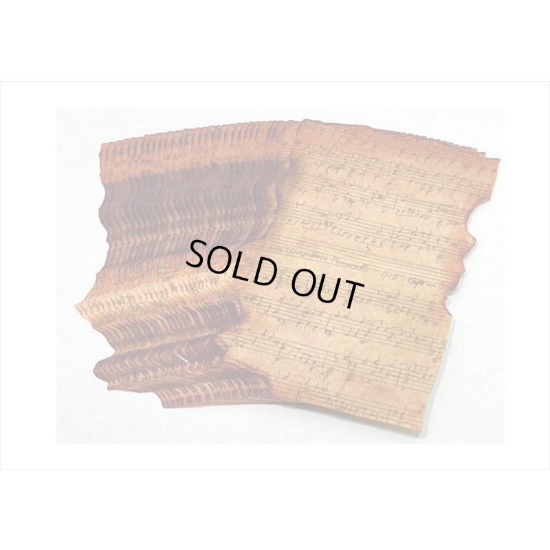 画像3: 焼け焦げペーパー＊楽譜＊ペーパーセット＊30枚＊海外製