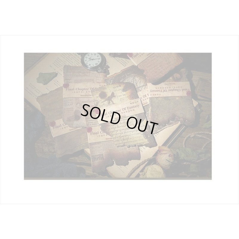 画像16: 焼け焦げペーパー＊ドリーム＊ペーパーセット＊30枚＊海外製