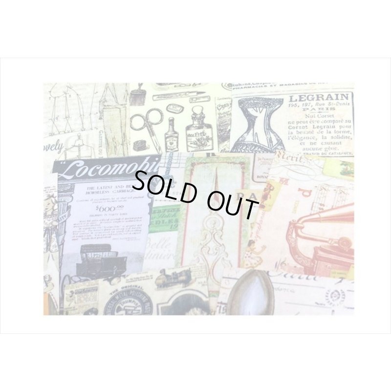 画像6: レトロアイテム＊ミニサイズ＊柄違い＊和紙シール＊50枚＊海外製