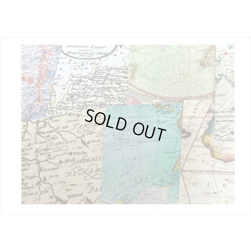 画像4: 航海日記＊ミニサイズ＊柄違い＊和紙シール＊50枚＊海外製