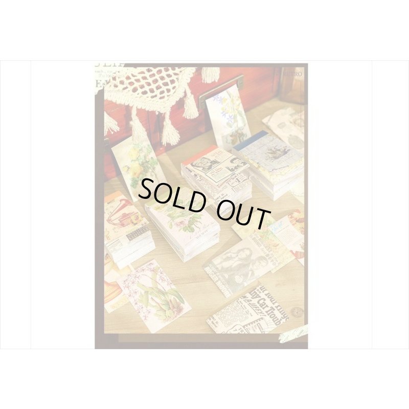 画像10: 野の花＊ミニサイズ＊柄違い＊和紙シール＊50枚＊海外製