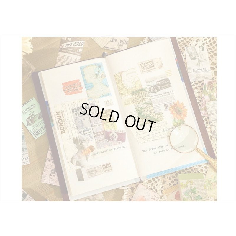 画像13: レトロアイテム＊ミニサイズ＊柄違い＊和紙シール＊50枚＊海外製