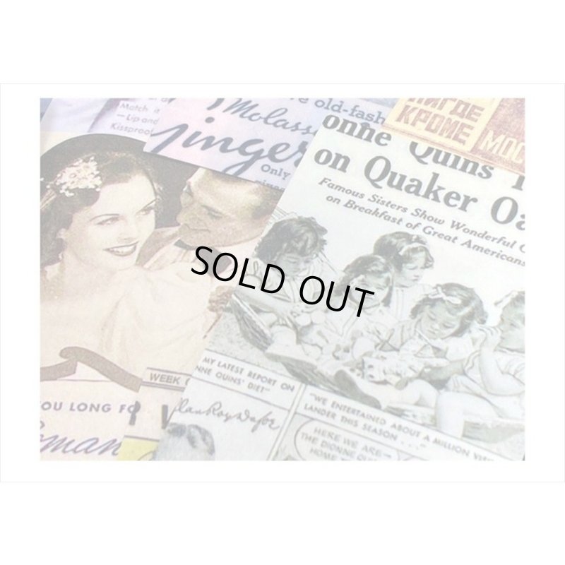 画像4: イギリスタイムズ＊ミニサイズ＊柄違い＊和紙シール＊50枚＊海外製