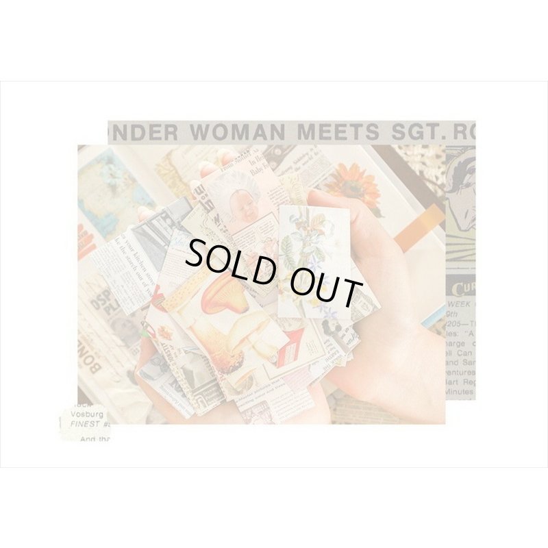 画像12: レトロアイテム＊ミニサイズ＊柄違い＊和紙シール＊50枚＊海外製