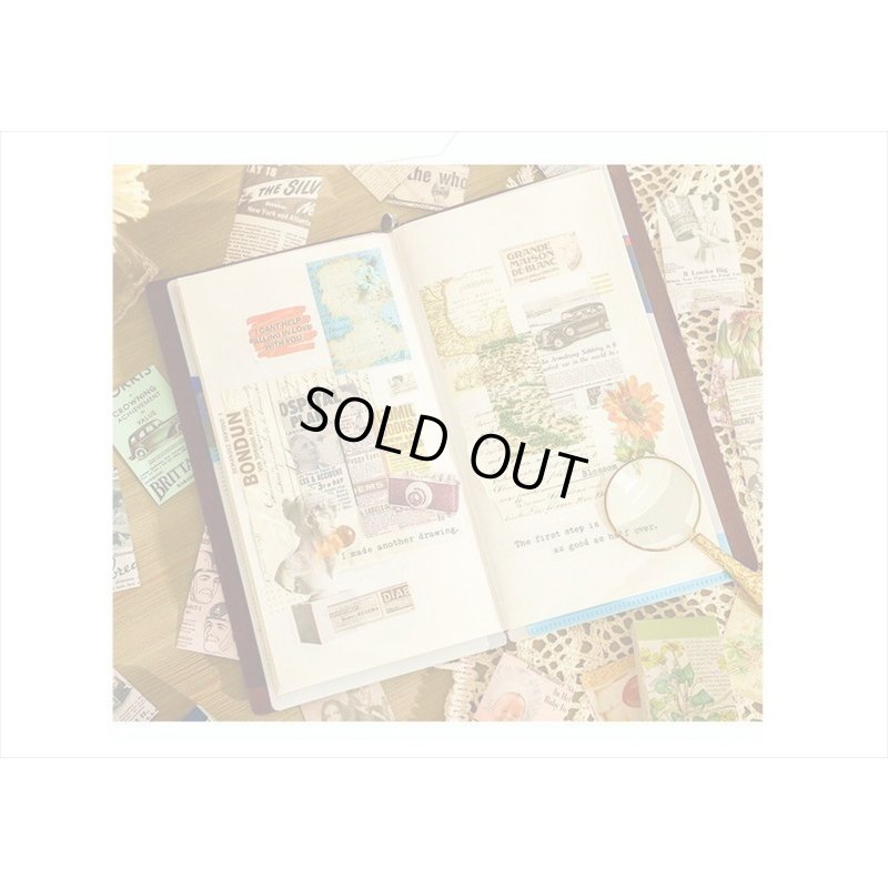 画像12: イギリスタイムズ＊ミニサイズ＊柄違い＊和紙シール＊50枚＊海外製