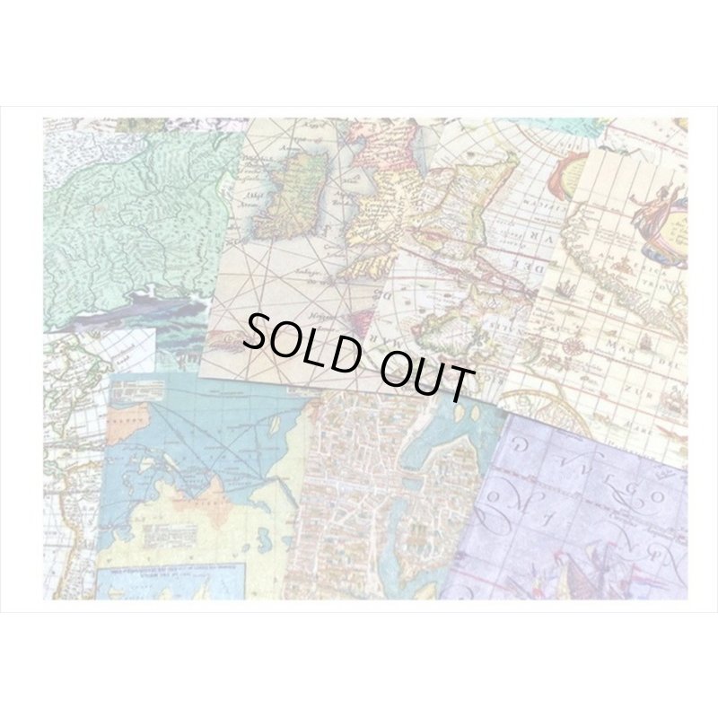 画像3: 航海日記＊ミニサイズ＊柄違い＊和紙シール＊50枚＊海外製