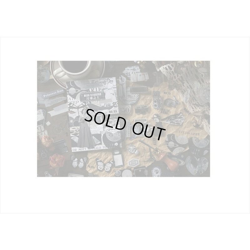 画像12: 防水PETシール帳＊宇宙＊ダイカット＊20シート＊海外製