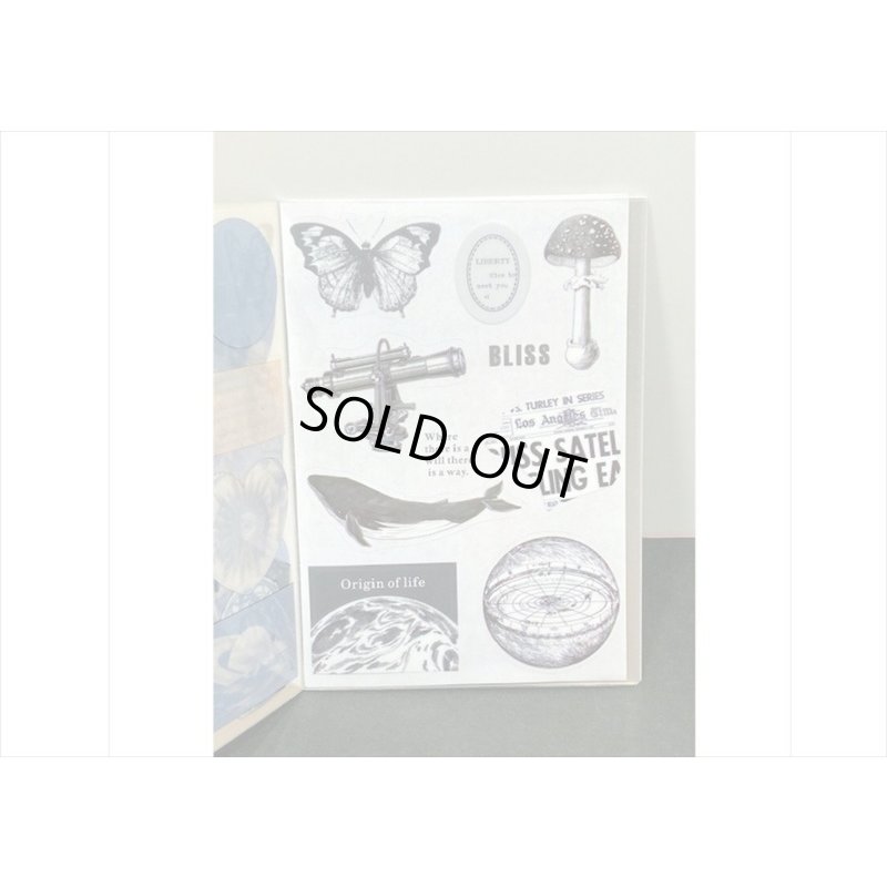 画像7: 防水PETシール帳＊宇宙＊ダイカット＊20シート＊海外製