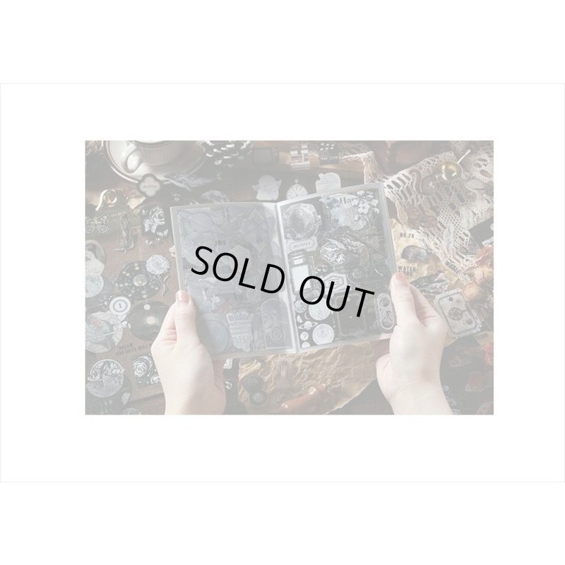 画像13: 防水PETシール帳＊宇宙＊ダイカット＊20シート＊海外製