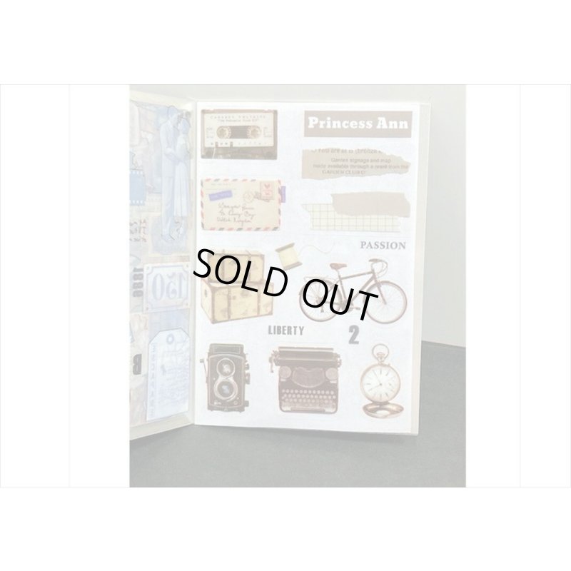 画像9: 防水PETシール帳＊宇宙＊ダイカット＊20シート＊海外製