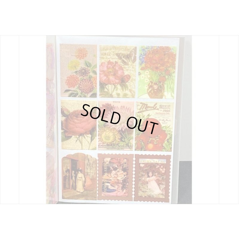 画像5: 防水PETシール帳＊ガーデン＊ダイカット＊20シート＊海外製