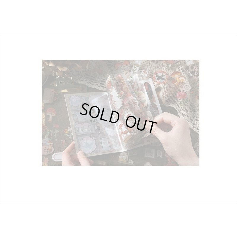 画像15: 防水PETシール帳＊ガーデン＊ダイカット＊20シート＊海外製