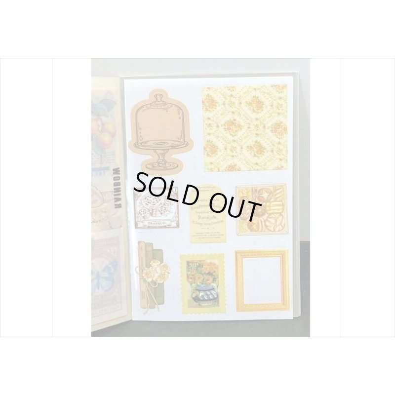 画像11: 防水PETシール帳＊山のそよ風＊ダイカット＊20シート＊海外製