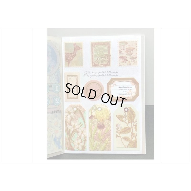 画像5: 防水PETシール帳＊グリーンアイランド＊ダイカット＊20シート＊海外製