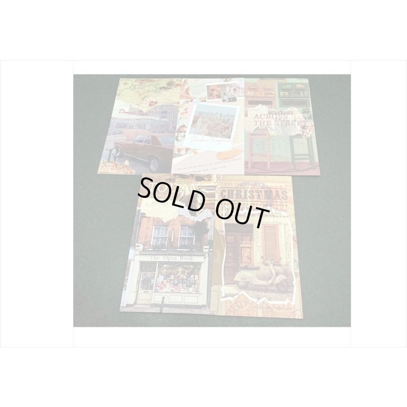 画像7: 素材集＊ストリート＊ペーパーセット＊60枚＊海外製