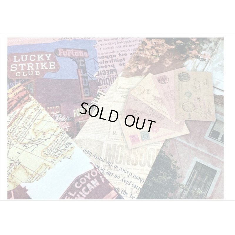 画像4: 素材集＊ストリート＊ペーパーセット＊60枚＊海外製