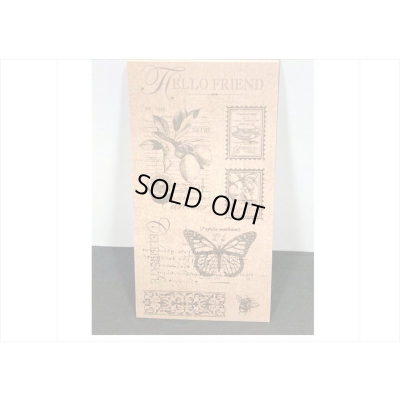 画像6: 素材集＊バタフライ＊ペーパーセット＊60枚＊海外製