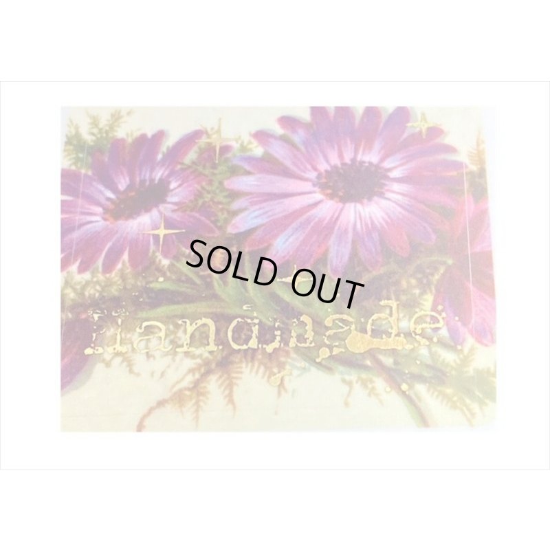 画像7: 箔押し☆和紙シール帳＊花＊カット入り＊柄違い＊20シート＊海外製