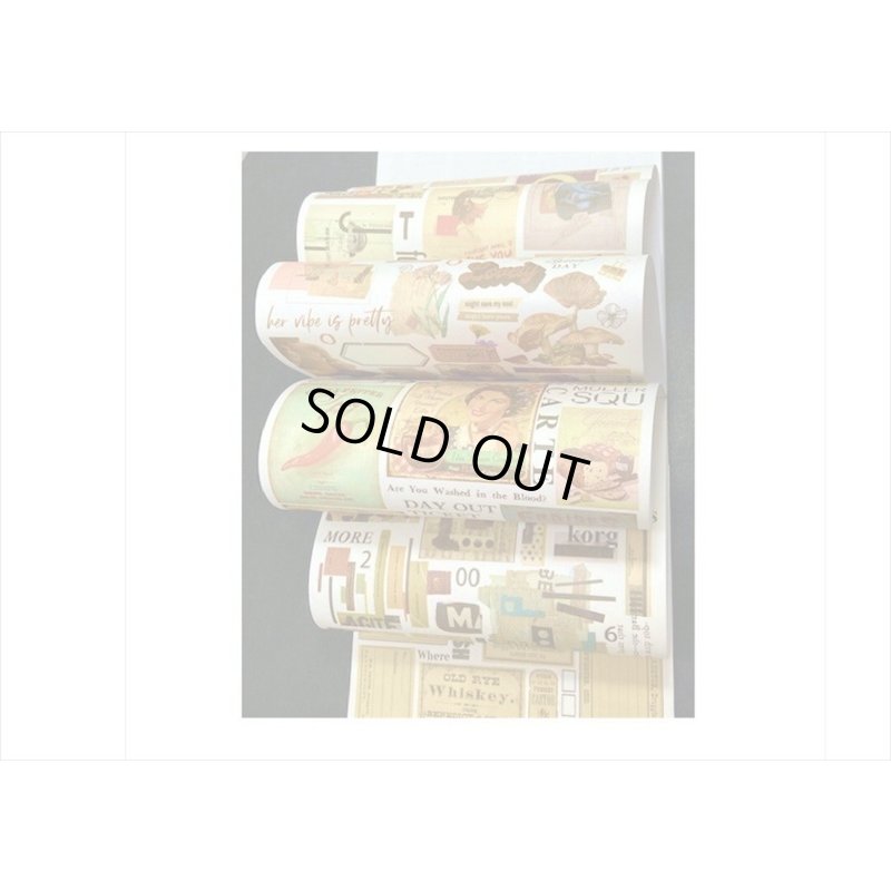 画像7: 50シート❕大きな和紙シール帳＊シューベルト＊海外製