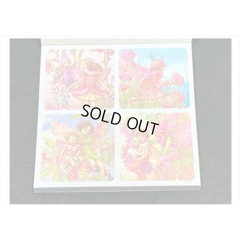 画像11: 箔押し☆和紙シール帳＊花の妖精＊カット入り＊柄違い＊20シート＊海外製