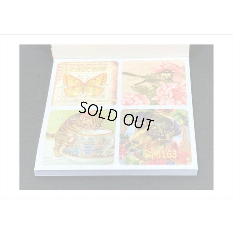画像12: 箔押し☆和紙シール帳＊アニマル＊カット入り＊柄違い＊20シート＊海外製