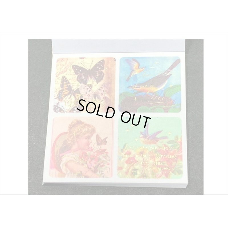 画像9: 箔押し☆和紙シール帳＊アニマル＊カット入り＊柄違い＊20シート＊海外製