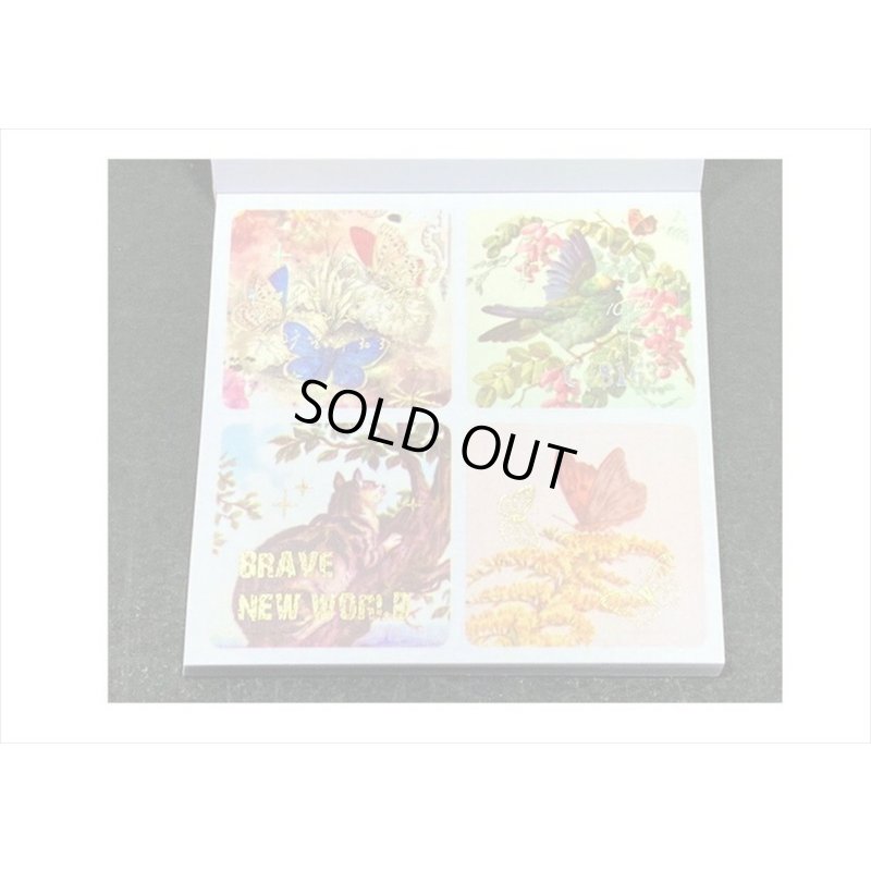 画像11: 箔押し☆和紙シール帳＊アニマル＊カット入り＊柄違い＊20シート＊海外製