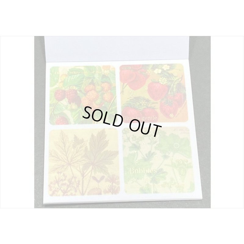 画像13: 箔押し☆和紙シール帳＊植物＊カット入り＊柄違い＊20シート＊海外製