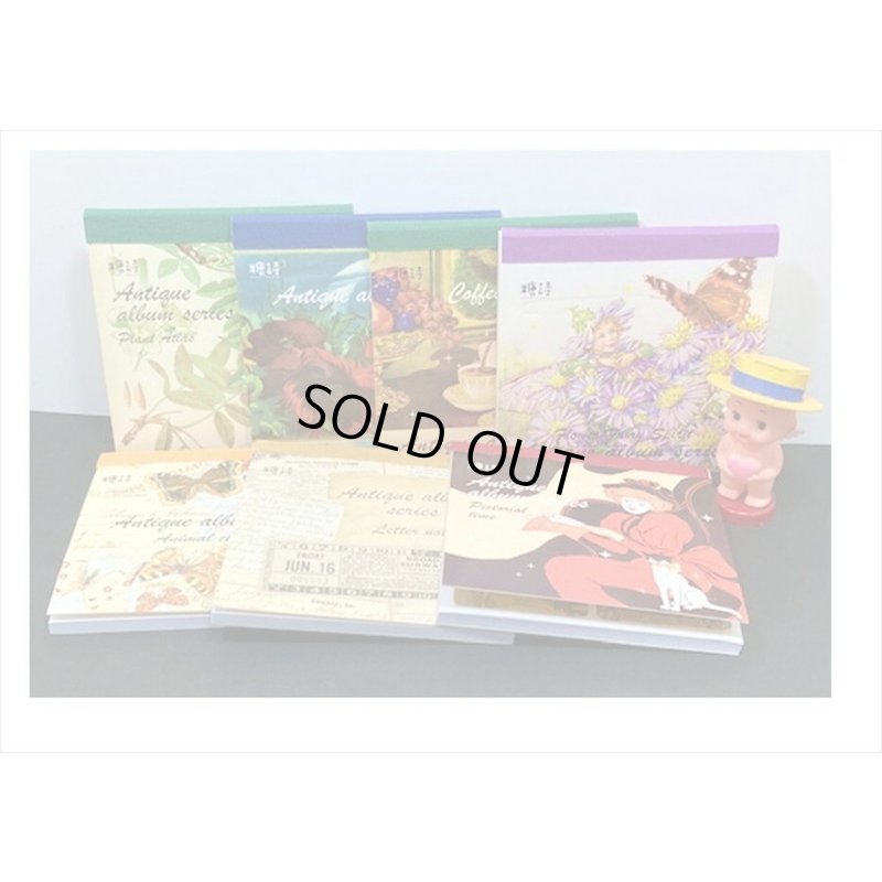 画像20: 箔押し☆和紙シール帳＊植物＊カット入り＊柄違い＊20シート＊海外製