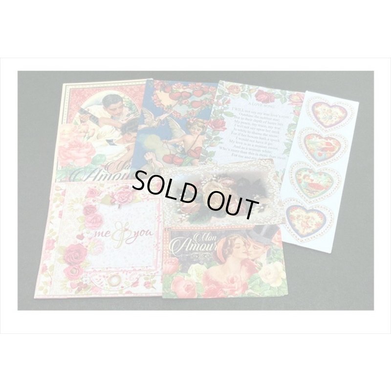 画像6: パッケージがオシャレな素材100点セット＊ロマン＊ペーパー＆シール＊海外製