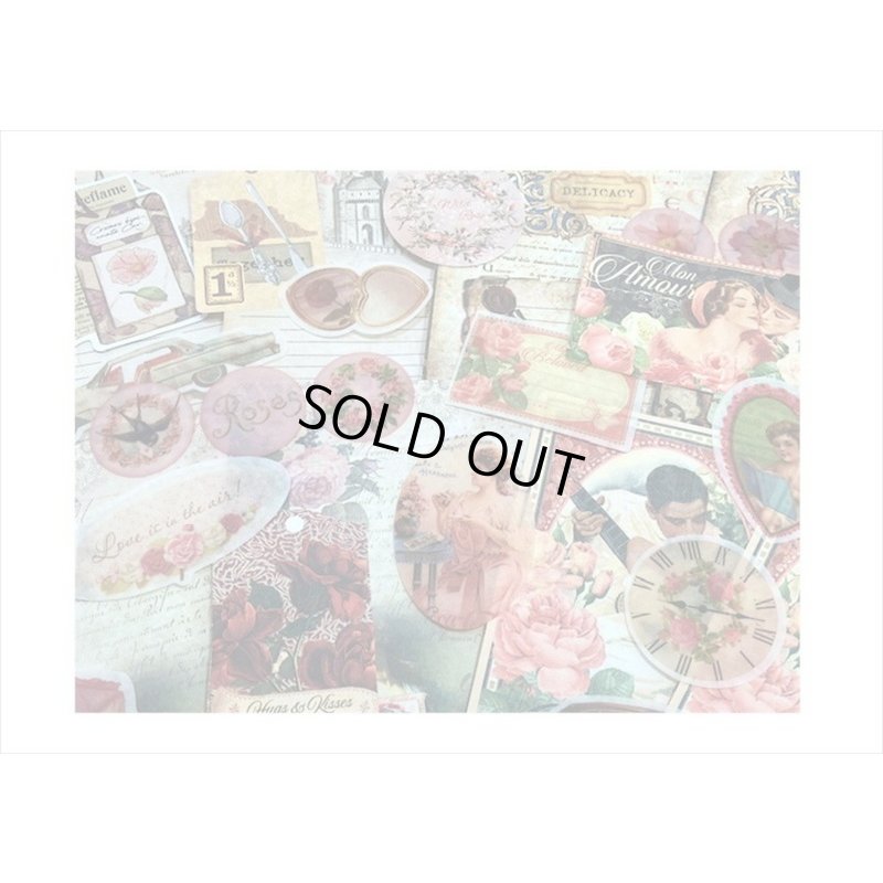 画像3: パッケージがオシャレな素材100点セット＊ロマン＊ペーパー＆シール＊海外製