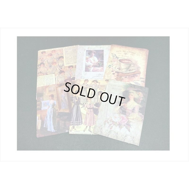 画像6: パッケージがオシャレな素材100点セット＊日暮＊ペーパー＆シール＊海外製