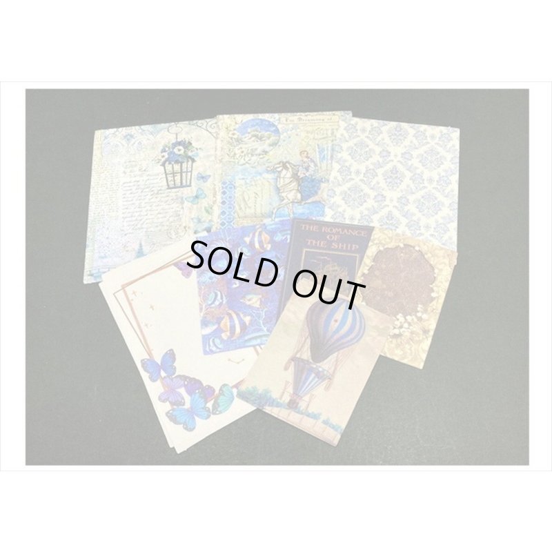 画像6: パッケージがオシャレな素材100点セット＊白鳥＊ペーパー＆シール＊海外製