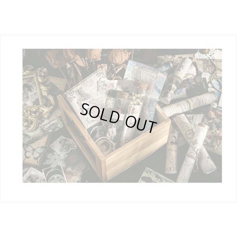 画像8: パッケージがオシャレな素材100点セット＊モノクロ＊ペーパー＆シール＊海外製