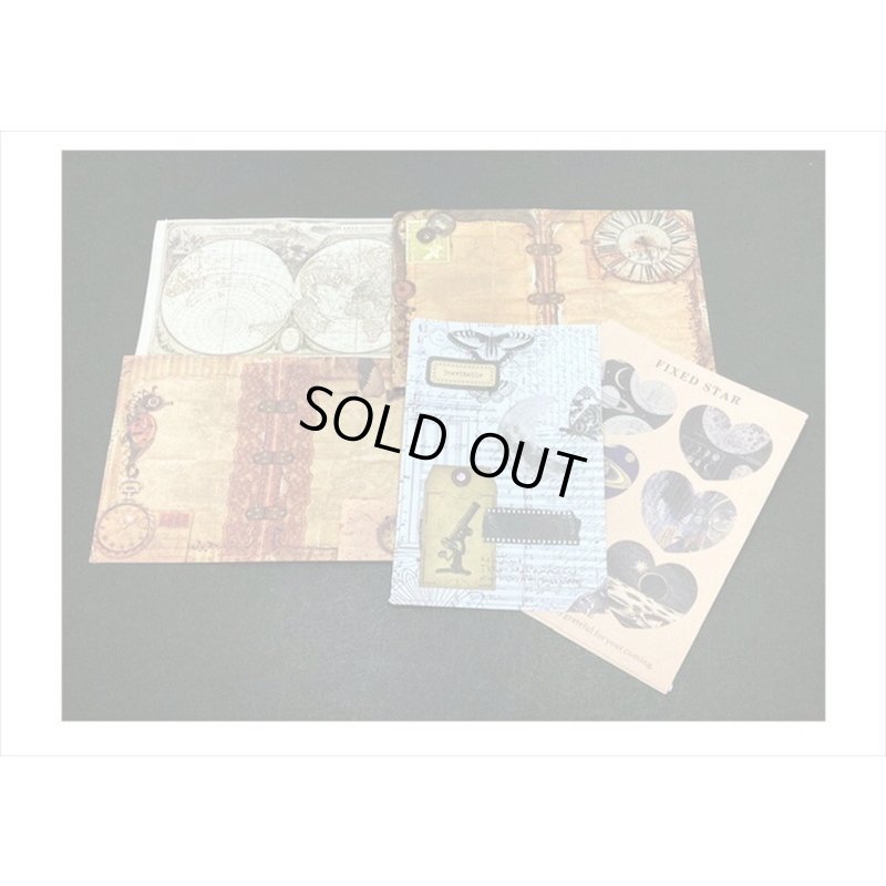 画像5: パッケージがオシャレな素材100点セット＊モノクロ＊ペーパー＆シール＊海外製