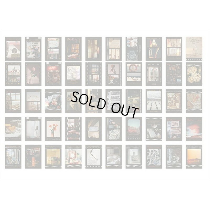 画像10: 過去＊ミニサイズ＊柄違い＊和紙シール＊50枚＊海外製