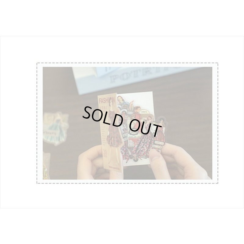 画像16: 防水＊PETシール＊ブルー＊ファッションモデル＊30枚♪＊海外製