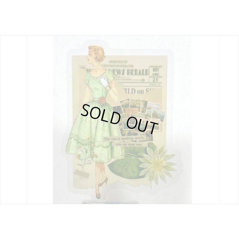 画像3: 防水＊PETシール＊グリーン＊ファッションモデル＊30枚♪＊海外製