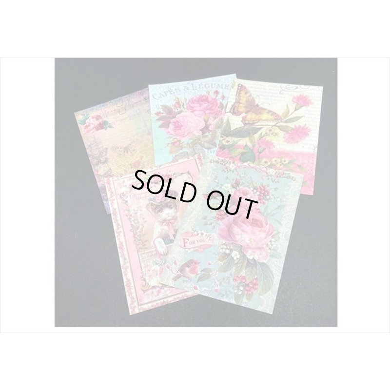 画像4: 作品作りに♪ピンク　花の妖精🌸素材いろいろ63点セット＊海外製