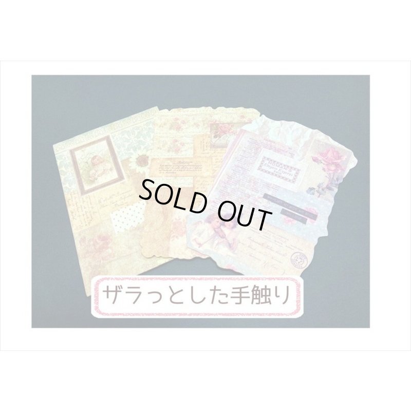 画像7: 3種の素材紙＊天使＊ペーパーとシールのセット＊21点＊海外製