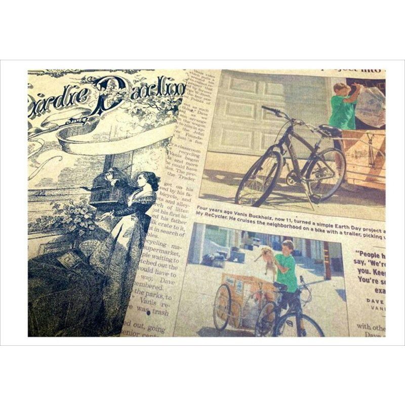 画像3: 復刻版♪クラフト＊柄違い10枚！コラージュペーパー＊オリジナル