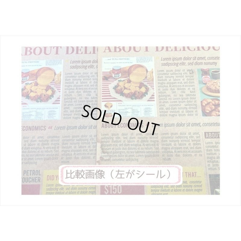 画像7: A5サイズのペーパーセット＊デザート＊ペーパーとシール＊12枚＊海外製