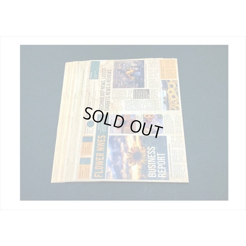 画像7: A5サイズのペーパーセット＊ひまわり＊ペーパーとシール＊12枚＊海外製