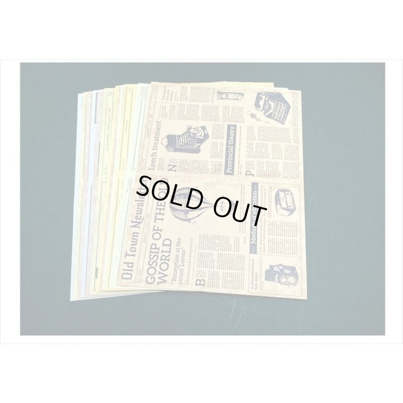 画像6: A5サイズのペーパーセット＊レトロアイテム＊ペーパーとシール＊12枚＊海外製