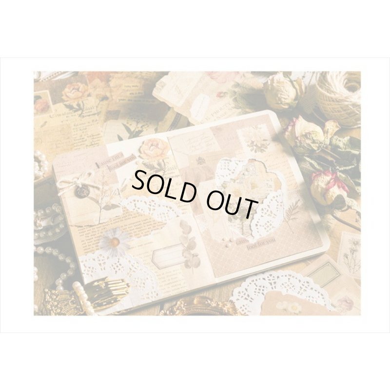 画像14: 3種の素材紙＊世界旅行＊ペーパーとシールのセット＊21点＊海外製