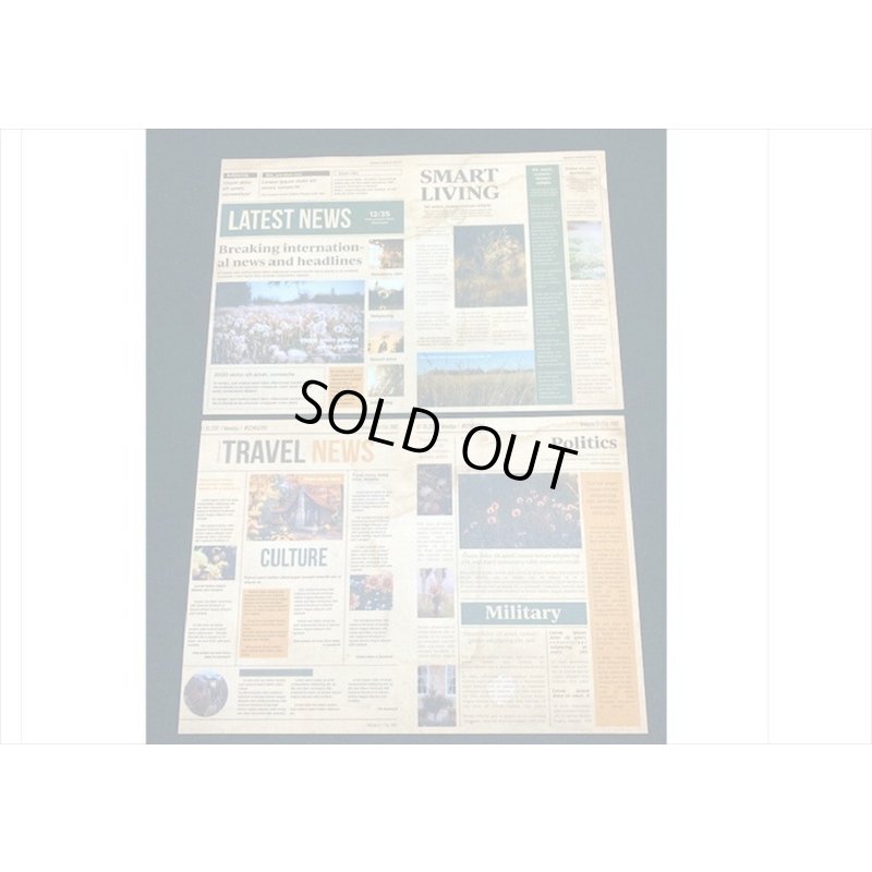 画像3: A5サイズのペーパーセット＊ひまわり＊ペーパーとシール＊12枚＊海外製